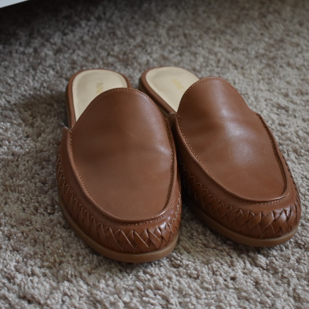 Nine West Leather Mules